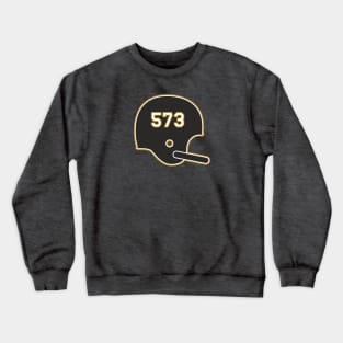 University of Missouri Area Code Helmet Crewneck Sweatshirt